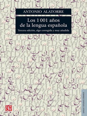 cover image of Los 1001 años de la lengua española